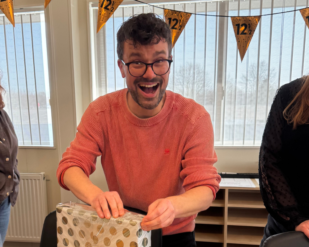 Jasper 12,5 jaar in dienst